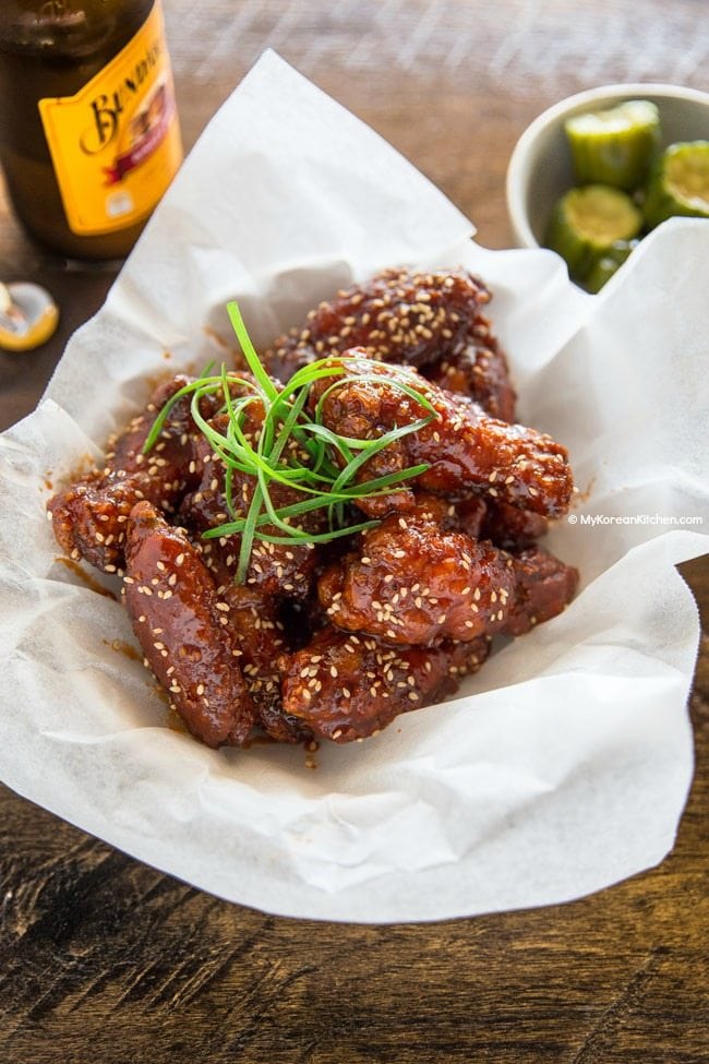 Korean Fried Chicken (Yangnyeom Chicken)