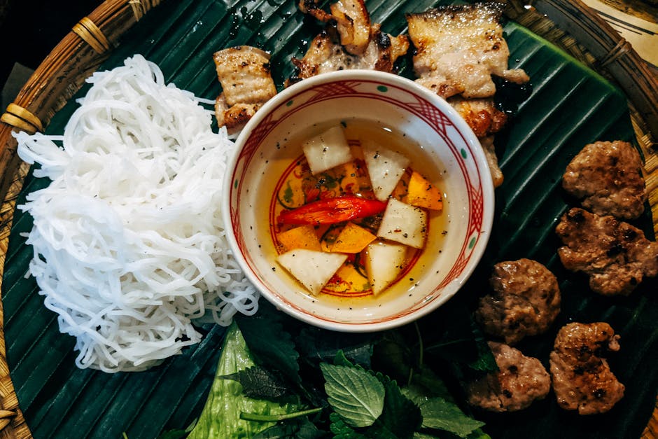 Bun Cha (Grilled Pork Noodles)