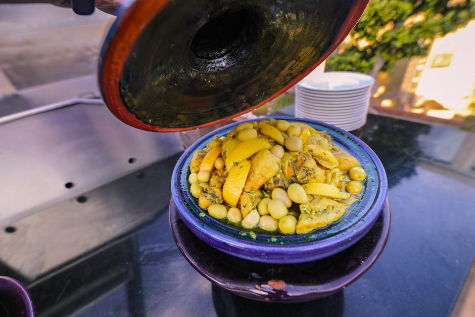 Chicken Tagine with Olives