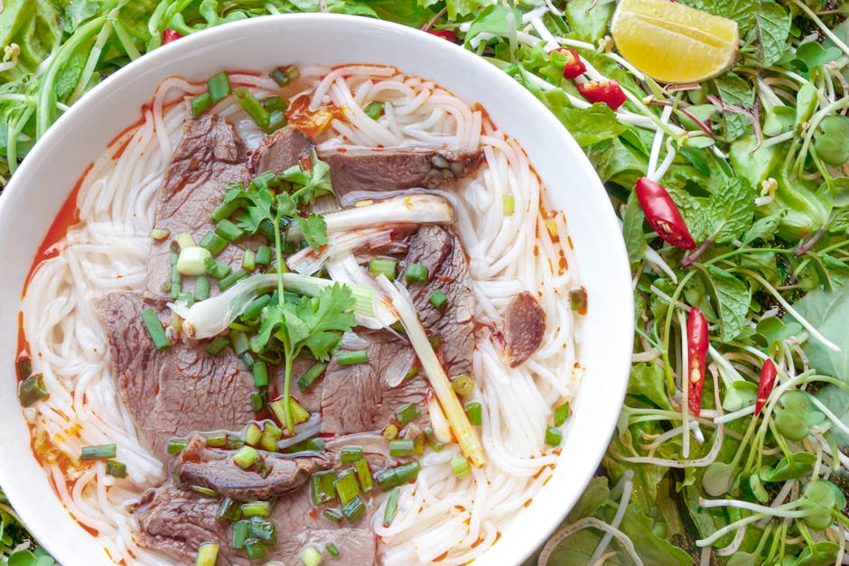 Pho Bo (Beef Noodle Soup)
