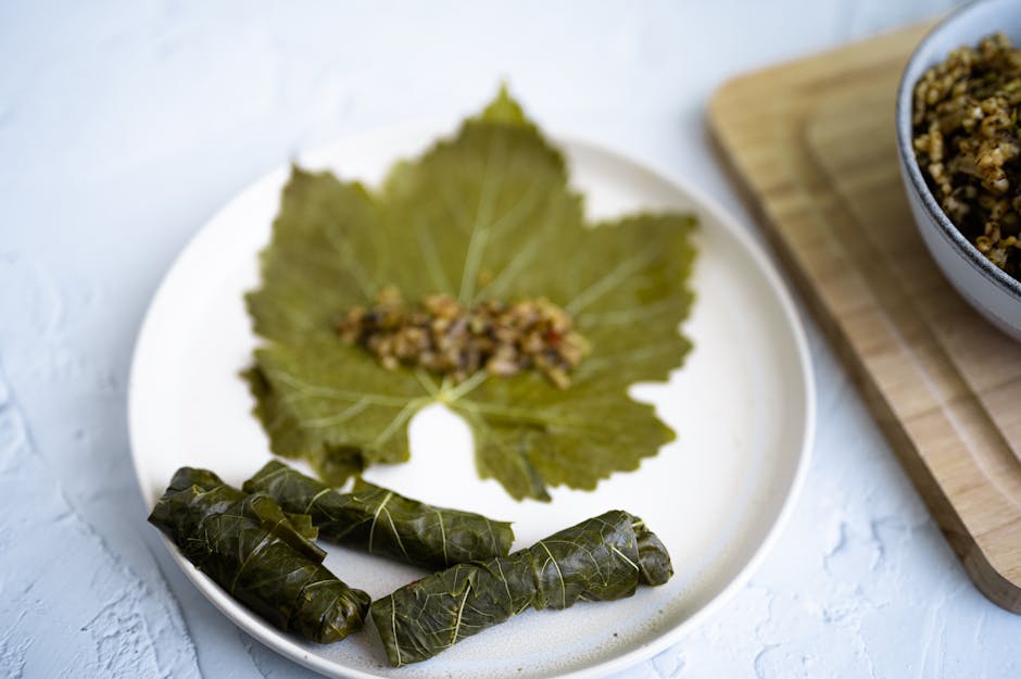 Stuffed Vine Leaves