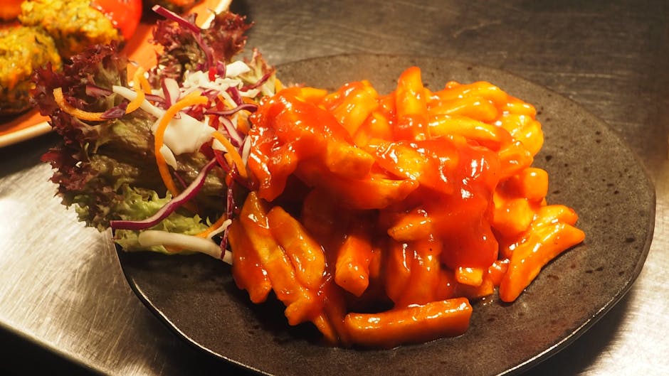 Tteokbokki (Spicy Rice Cakes)